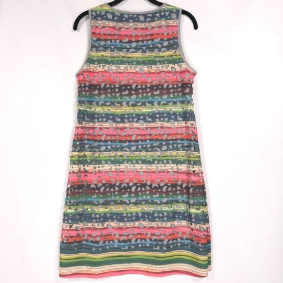 Desigual Women's PHOENIX Multicolored Overlay CutOut Mini Dress Size Medium - Picture 6 of 15